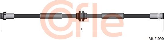 Cofle 92.BH.FI090 - Bremžu šļūtene autodraugiem.lv