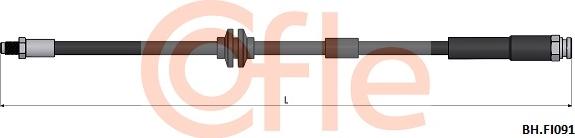 Cofle 92.BH.FI091 - Bremžu šļūtene autodraugiem.lv