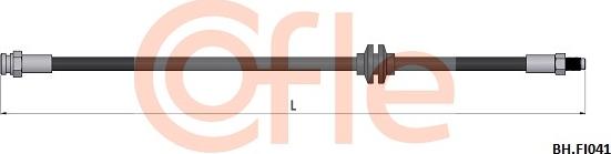 Cofle 92.BH.FI041 - Bremžu šļūtene autodraugiem.lv