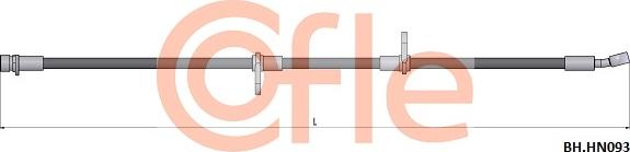 Cofle 92.BH.HN093 - Bremžu šļūtene autodraugiem.lv