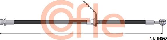 Cofle 92.BH.HN092 - Bremžu šļūtene autodraugiem.lv