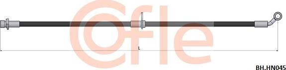 Cofle 92.BH.HN045 - Bremžu šļūtene autodraugiem.lv