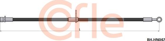 Cofle 92.BH.HN047 - Bremžu šļūtene autodraugiem.lv