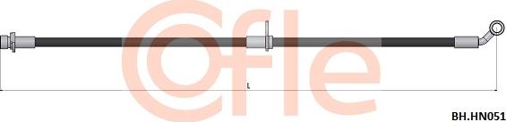 Cofle 92.BH.HN051 - Bremžu šļūtene autodraugiem.lv