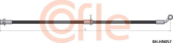 Cofle 92.BH.HN057 - Bremžu šļūtene autodraugiem.lv