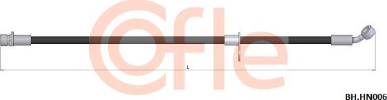 Cofle 92.BH.HN006 - Bremžu šļūtene autodraugiem.lv