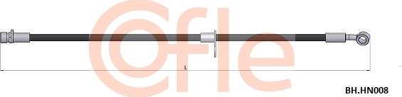 Cofle 92.BH.HN008 - Bremžu šļūtene autodraugiem.lv