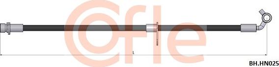Cofle 92.BH.HN025 - Bremžu šļūtene autodraugiem.lv