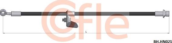 Cofle 92.BH.HN021 - Bremžu šļūtene autodraugiem.lv