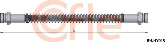 Cofle 92.BH.HY015 - Bremžu šļūtene autodraugiem.lv