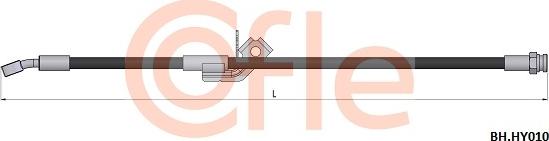 Cofle 92.BH.HY010 - Bremžu šļūtene autodraugiem.lv