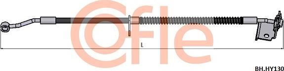 Cofle 92.BH.HY130 - Bremžu šļūtene autodraugiem.lv
