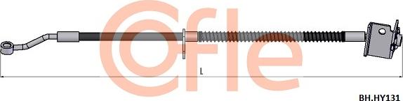 Cofle 92.BH.HY131 - Bremžu šļūtene autodraugiem.lv