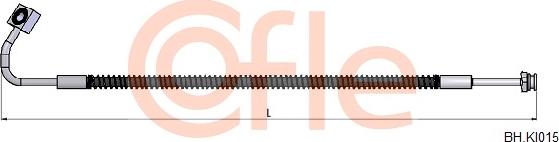 Cofle 92.BH.KI015 - Bremžu šļūtene autodraugiem.lv