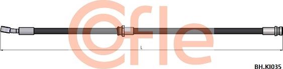 Cofle 92.BH.KI035 - Bremžu šļūtene autodraugiem.lv