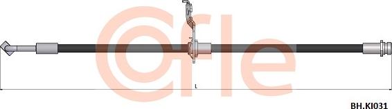 Cofle 92.BH.KI031 - Bremžu šļūtene autodraugiem.lv