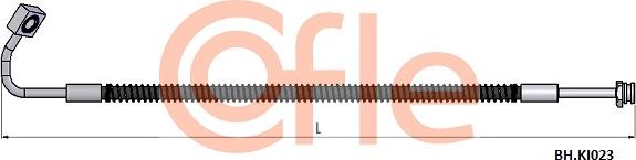 Cofle 92.BH.KI023 - Bremžu šļūtene autodraugiem.lv
