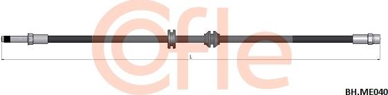 Cofle 92.BH.ME040 - Bremžu šļūtene autodraugiem.lv