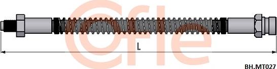 Cofle 92.BH.MT027 - Bremžu šļūtene autodraugiem.lv