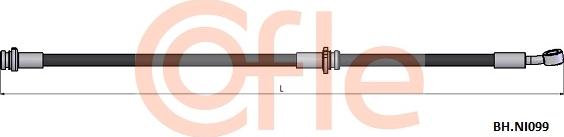 Cofle 92.BH.NI099 - Bremžu šļūtene autodraugiem.lv