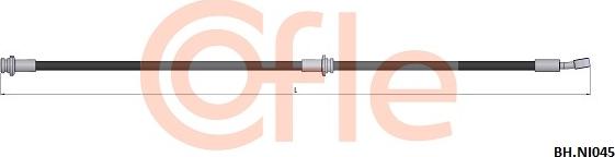 Cofle 92.BH.NI045 - Bremžu šļūtene autodraugiem.lv