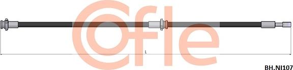 Cofle 92.BH.NI107 - Bremžu šļūtene autodraugiem.lv