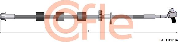 Cofle 92.BH.OP094 - Bremžu šļūtene autodraugiem.lv