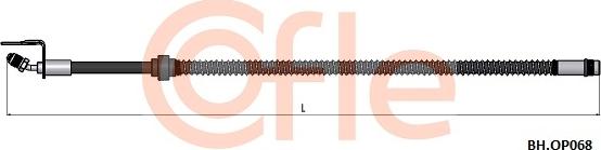Cofle 92.BH.OP068 - Bremžu šļūtene autodraugiem.lv