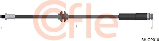 Cofle 92.BH.OP010 - Bremžu šļūtene autodraugiem.lv