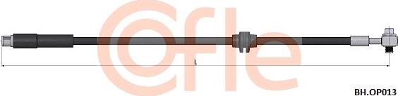 Cofle 92.BH.OP013 - Bremžu šļūtene autodraugiem.lv