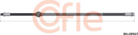 Cofle 92.BH.OP027 - Bremžu šļūtene autodraugiem.lv