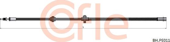 Cofle 92.BH.PE011 - Bremžu šļūtene autodraugiem.lv