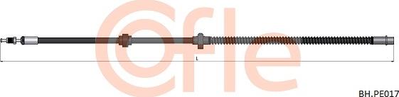 Cofle 92.BH.PE017 - Bremžu šļūtene autodraugiem.lv