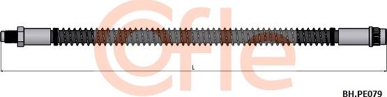 Cofle 92.BH.PE079 - Bremžu šļūtene autodraugiem.lv