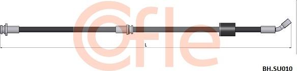 Cofle 92.BH.SU010 - Bremžu šļūtene autodraugiem.lv