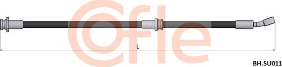 Cofle 92.BH.SU011 - Bremžu šļūtene autodraugiem.lv