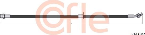Cofle 92.BH.TY087 - Bremžu šļūtene autodraugiem.lv