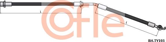 Cofle 92.BH.TY193 - Bremžu šļūtene autodraugiem.lv