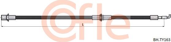 Cofle 92.BH.TY163 - Bremžu šļūtene autodraugiem.lv