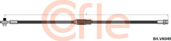 Cofle 92.BH.VK049 - Bremžu šļūtene autodraugiem.lv