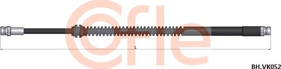 Cofle 92.BH.VK052 - Bremžu šļūtene autodraugiem.lv