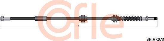 Cofle 92.BH.VK073 - Bremžu šļūtene autodraugiem.lv