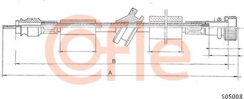 Cofle 92.S05008 - Spidometra trose autodraugiem.lv