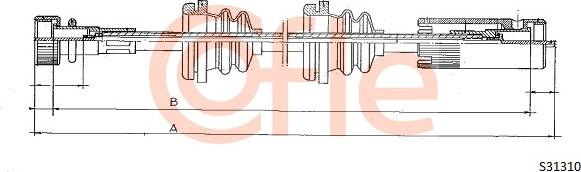 Cofle S31310 - Spidometra trose autodraugiem.lv