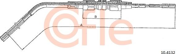 Cofle 10.4132 - Trose, Stāvbremžu sistēma autodraugiem.lv