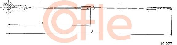Cofle 10.077 - Akseleratora trose autodraugiem.lv