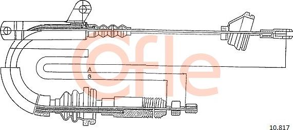 Cofle 10.817 - Trose, Stāvbremžu sistēma autodraugiem.lv