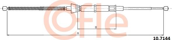 Cofle 10.7144 - Trose, Stāvbremžu sistēma autodraugiem.lv