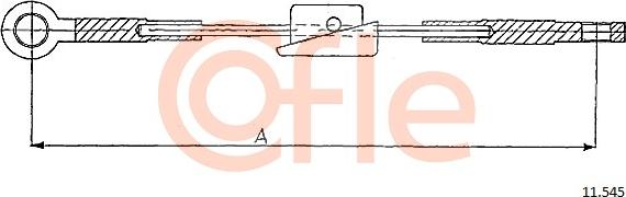 Cofle 11.545 - Trose, Stāvbremžu sistēma autodraugiem.lv