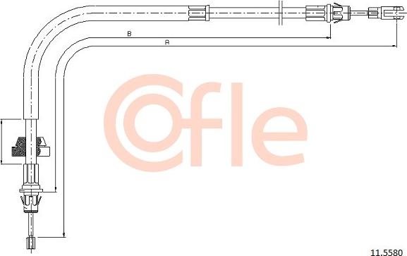 Cofle 92115580 - Trose, Stāvbremžu sistēma autodraugiem.lv